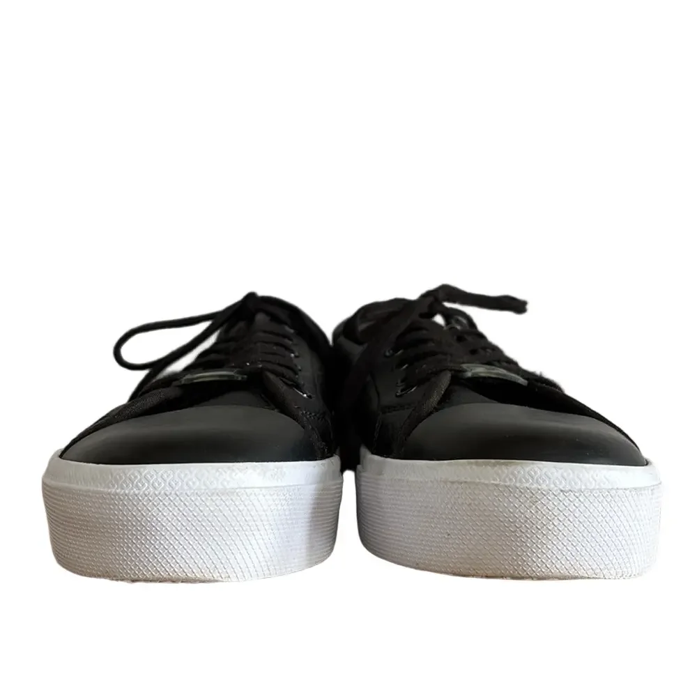 Lacoste Black Leather Sneakers Women’s Clean Girl Minimalist Streetwear